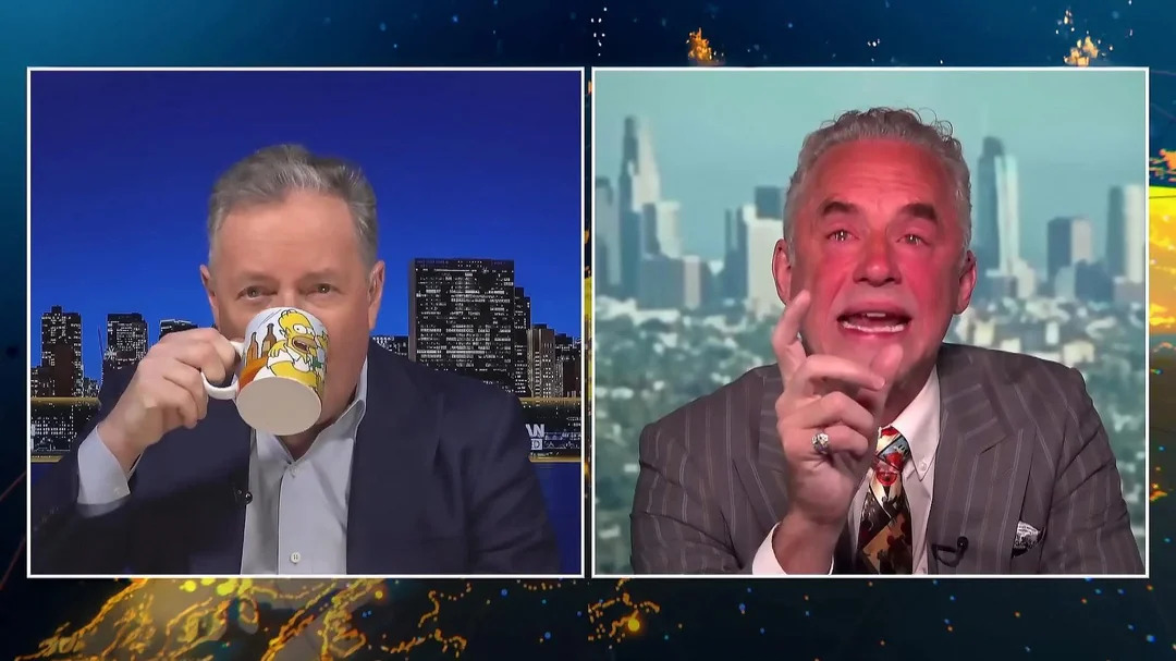 red face jordan peterson Blank Meme Template