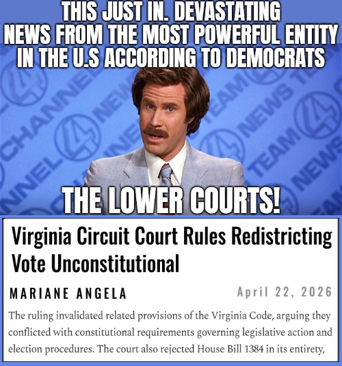 Boink | image tagged in anchorman news,politics,democrats,funny | made w/ Imgflip meme maker