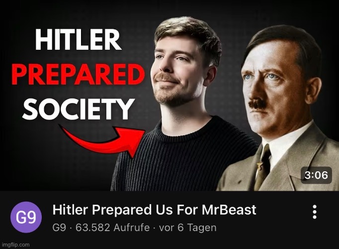 I mindlessly opened YouTube just to be greeted by this thumbnail | made w/ Imgflip meme maker