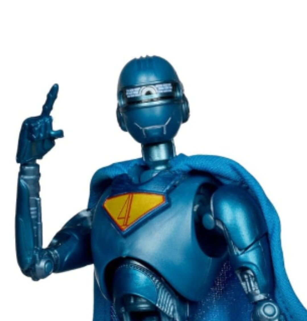 Superman robot Blank Meme Template