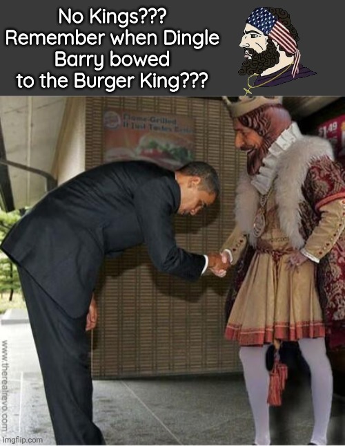 Barry Bows to Burger King | image tagged in barry bows to burger king | made w/ Imgflip meme maker