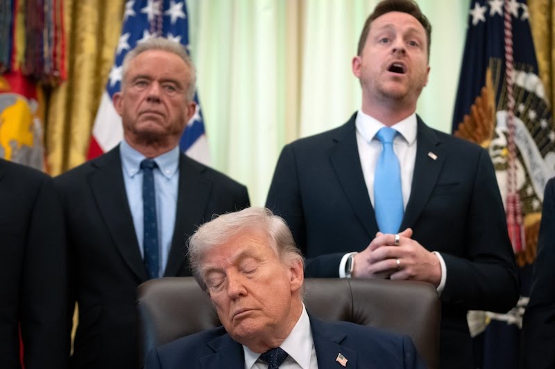 Sleepy Trump Blank Meme Template
