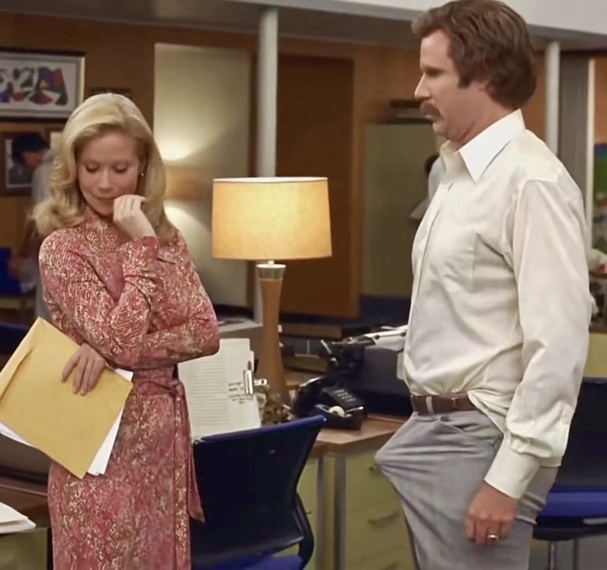 Ron Burgundy Blank Meme Template