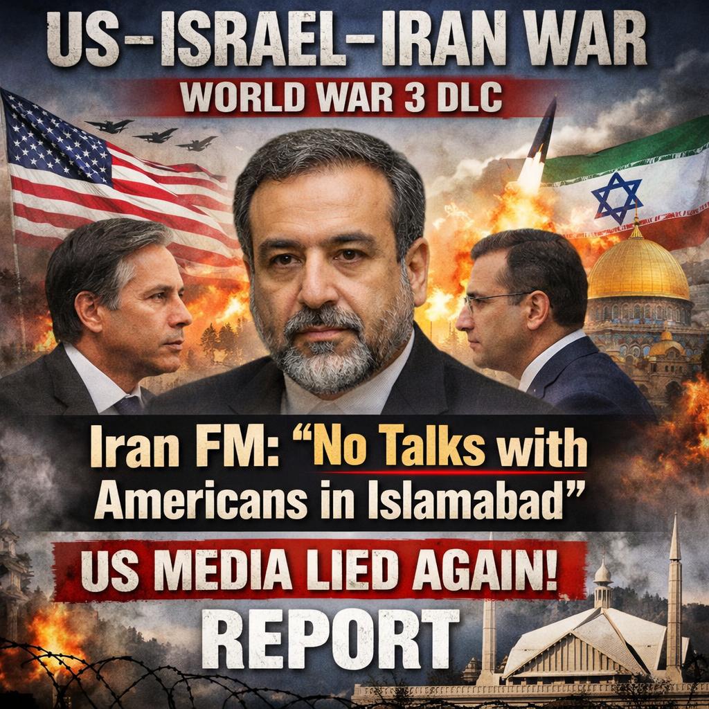 US–Israel–Iran War (World War 3 DLC) Iran FM to hold no talks wi Blank Meme Template