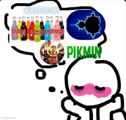 Type shit you'd find in my head | image tagged in blushing thinking about | made w/ Imgflip meme maker