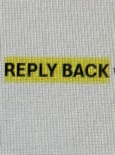 Reply back Blank Meme Template