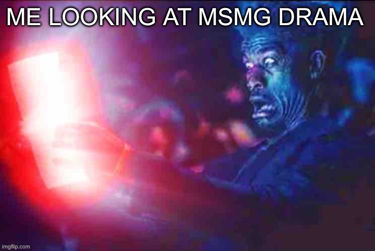 jimmy butler terrified | me looking at msmg drama | image tagged in jimmy butler terrified | made w/ Imgflip meme maker