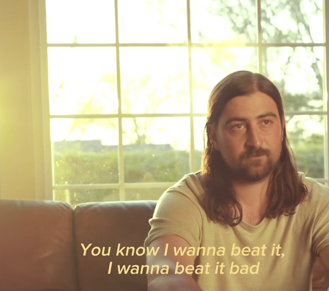 Noah Kahan beat it Blank Meme Template