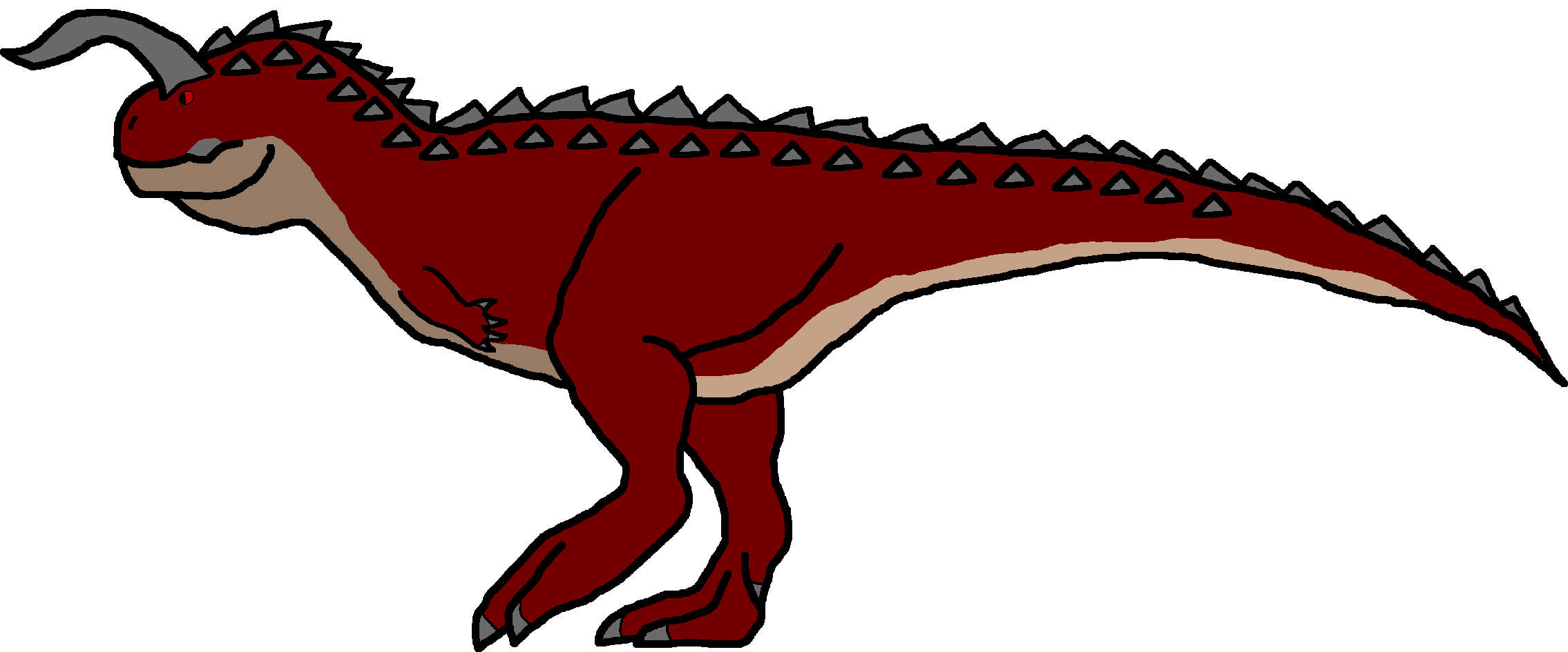 Alpha Male Carnotaurus (Paleoverse + EOIverse) Blank Meme Template