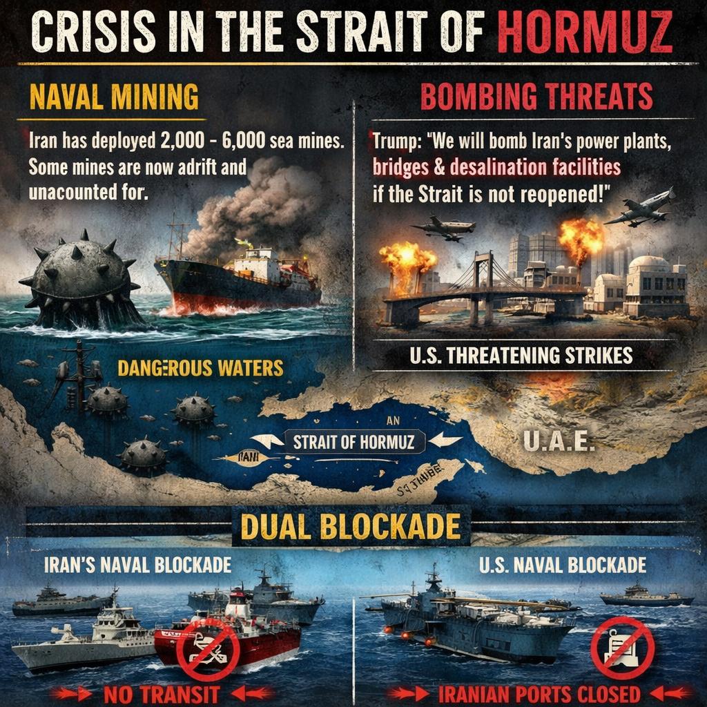 Naval Mining: Iran has reportedly planted thousands of sea mines Blank Meme Template