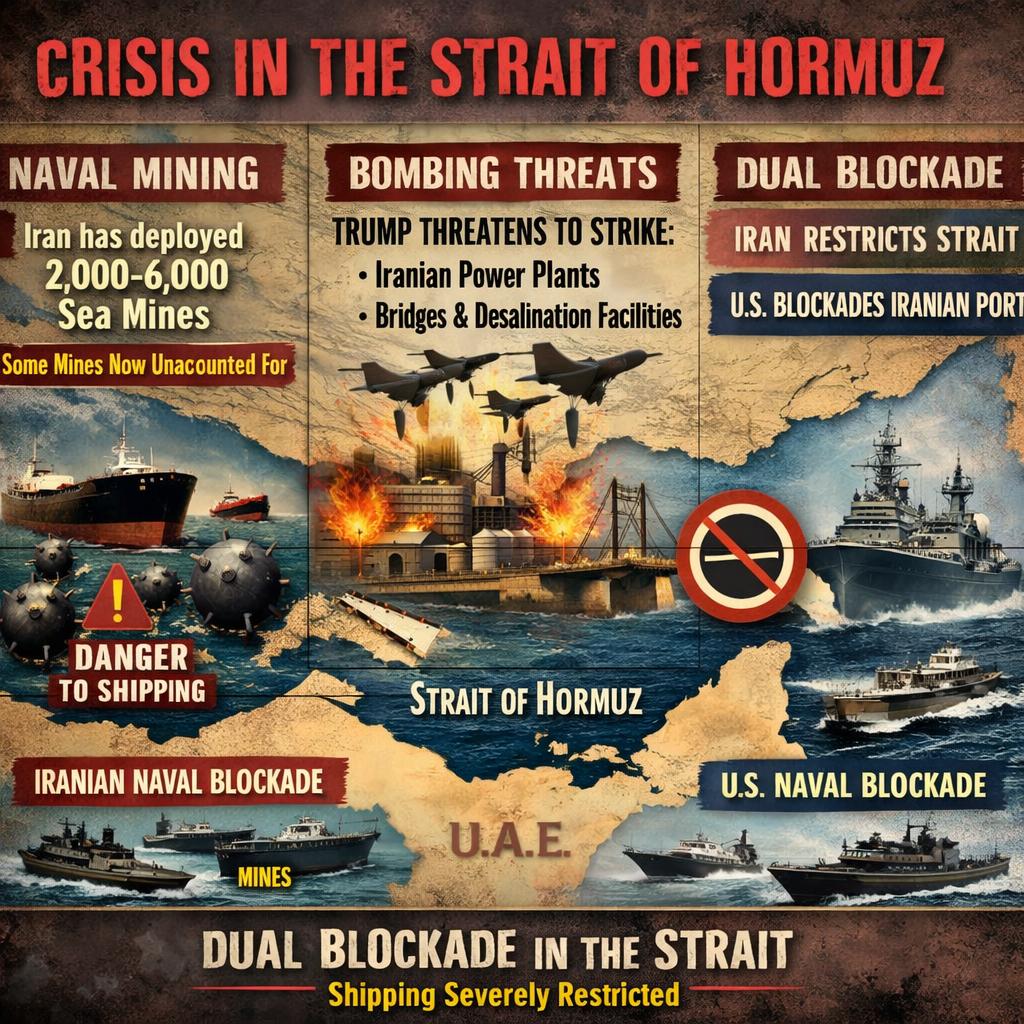 Naval Mining: Iran has reportedly planted thousands of sea mines Blank Meme Template