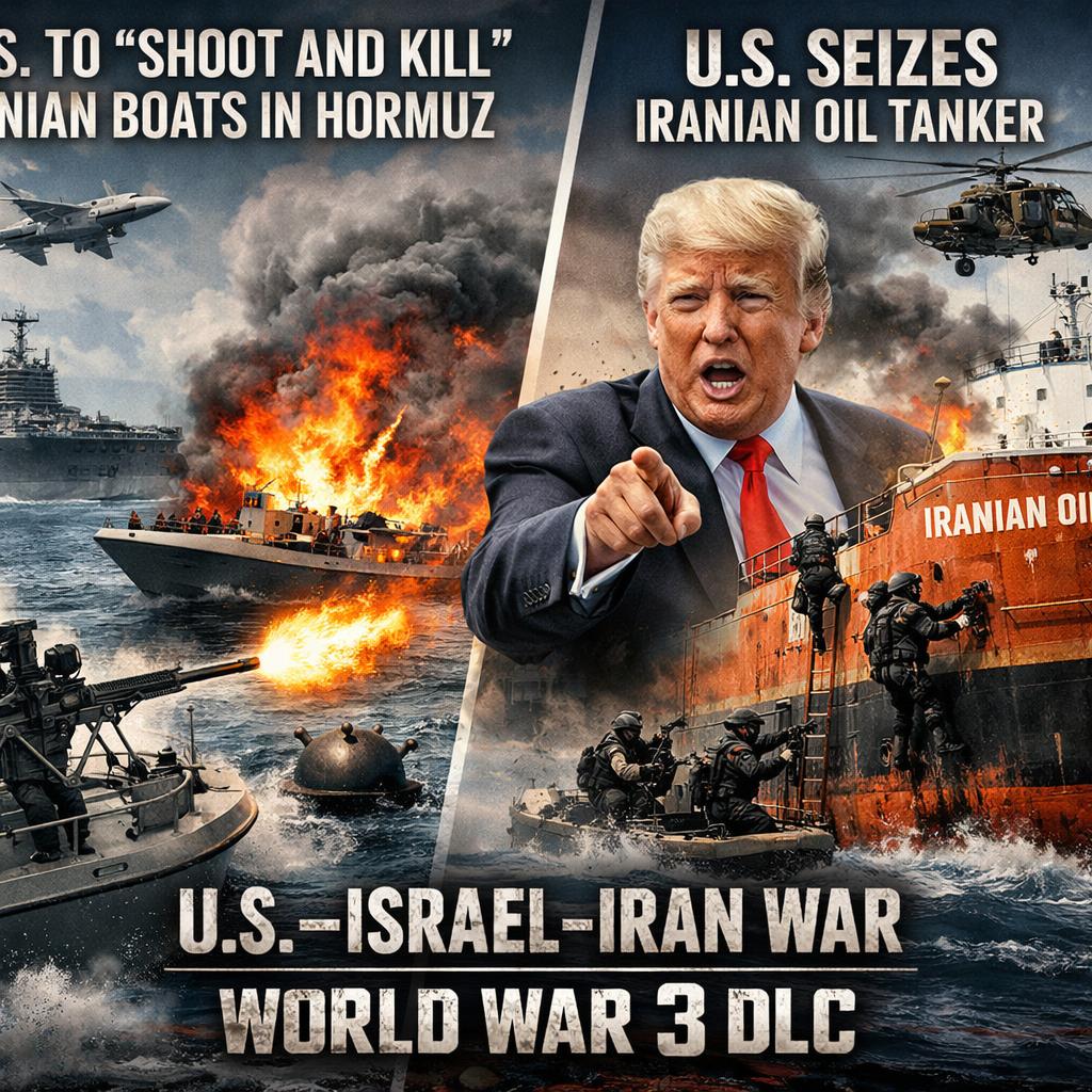 US–Israel–Iran War (World War 3 DLC)  US to ‘shoot and kill’ Ira Blank Meme Template