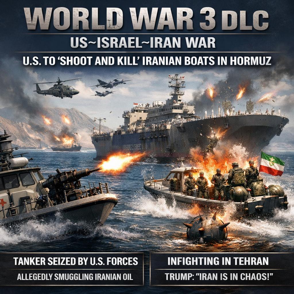 US–Israel–Iran War (World War 3 DLC)  US to ‘shoot and kill’ Ira Blank Meme Template