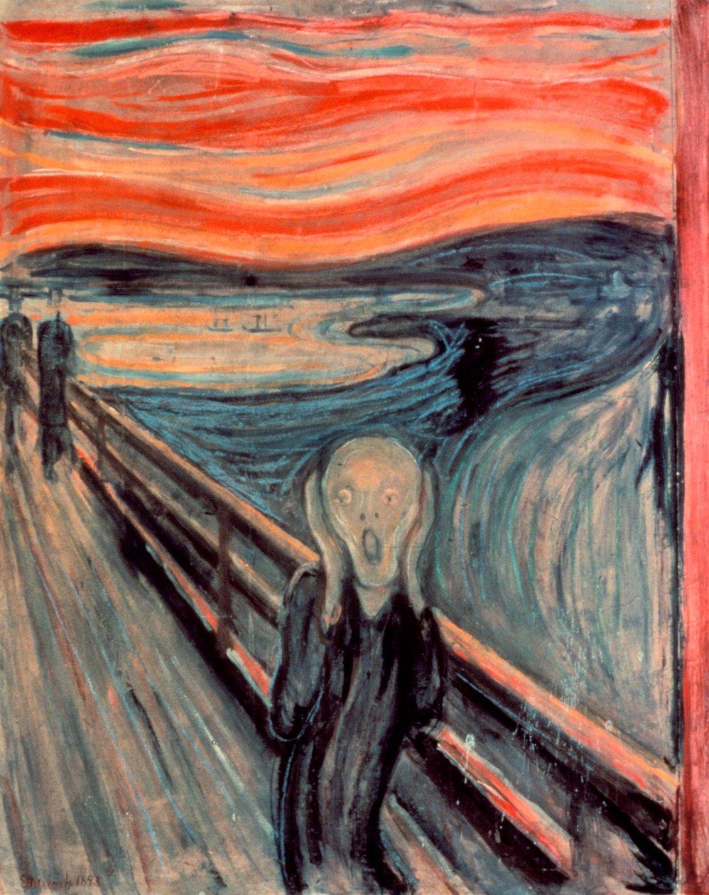 The Scream Blank Meme Template