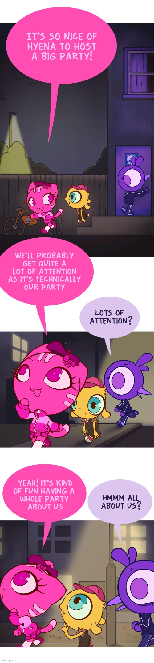 image tagged in cat,bird,henchman,party,anxious,anxiety | made w/ Imgflip meme maker