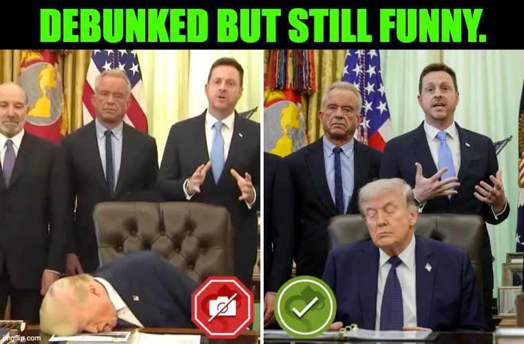 Maybe AI is worth the risk. | debunked but still funny. | image tagged in memes,snopes,nap time | made w/ Imgflip meme maker