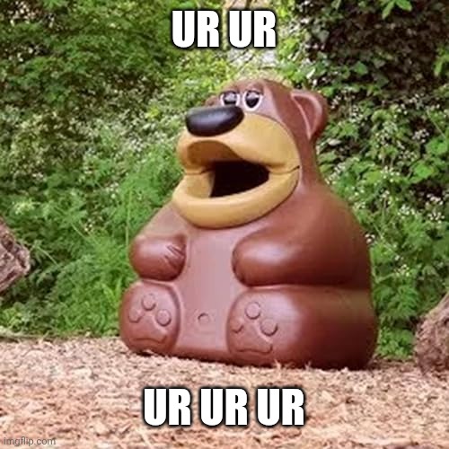 Freddy fazbear ur ur ur | UR UR; UR UR UR | image tagged in freddy fazbear ur ur ur | made w/ Imgflip meme maker