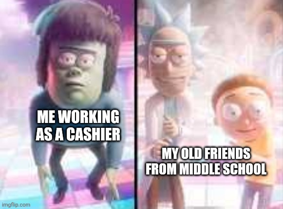 image tagged in memes,cashier,life | made w/ Imgflip meme maker