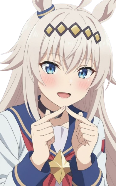 Oguri Cap Blank Meme Template