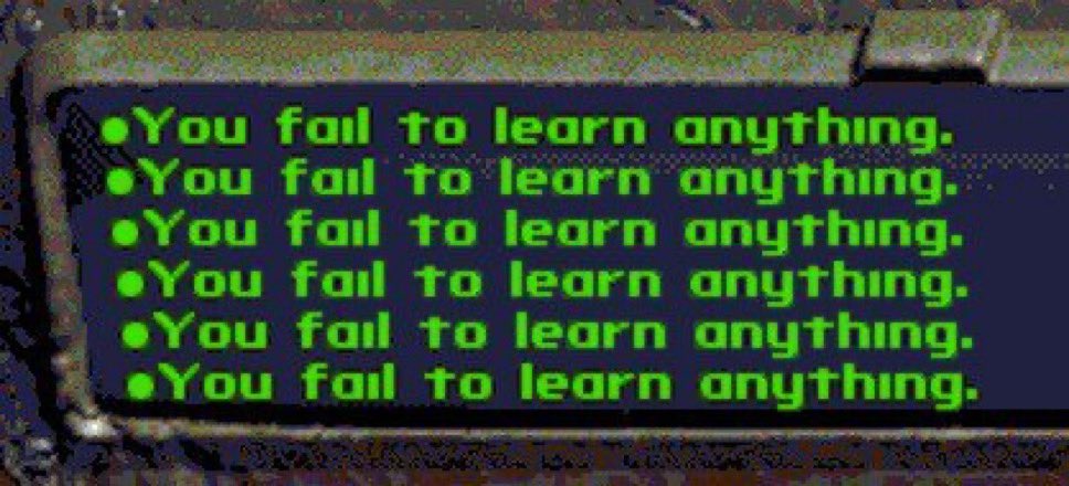 You fail to learn anything Blank Meme Template