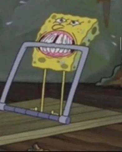 spansbub eting mosetap Blank Meme Template