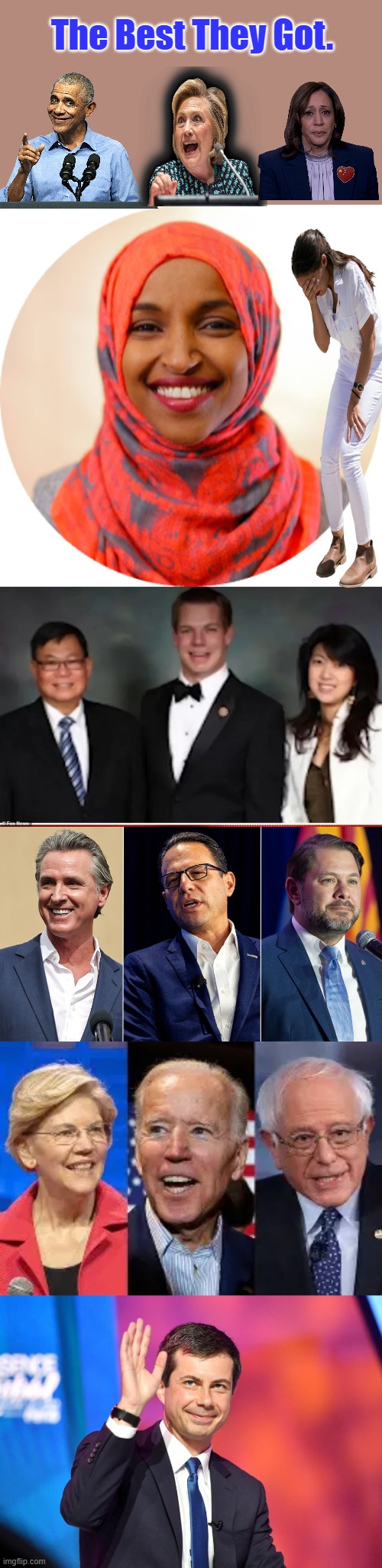 All phonies | The Best They Got. | image tagged in ilhan omar png circle | made w/ Imgflip meme maker