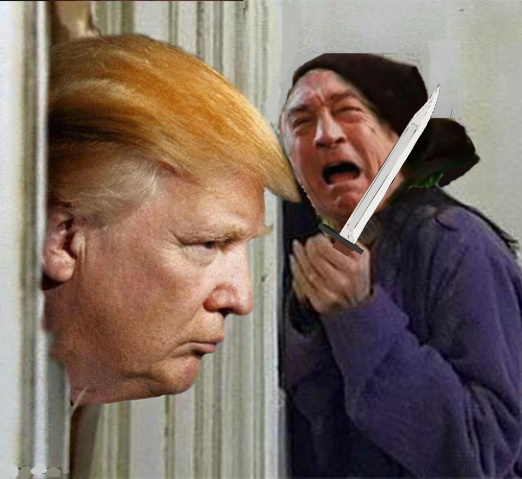Here's Donny, Trump vs Robert DeNiro Blank Meme Template