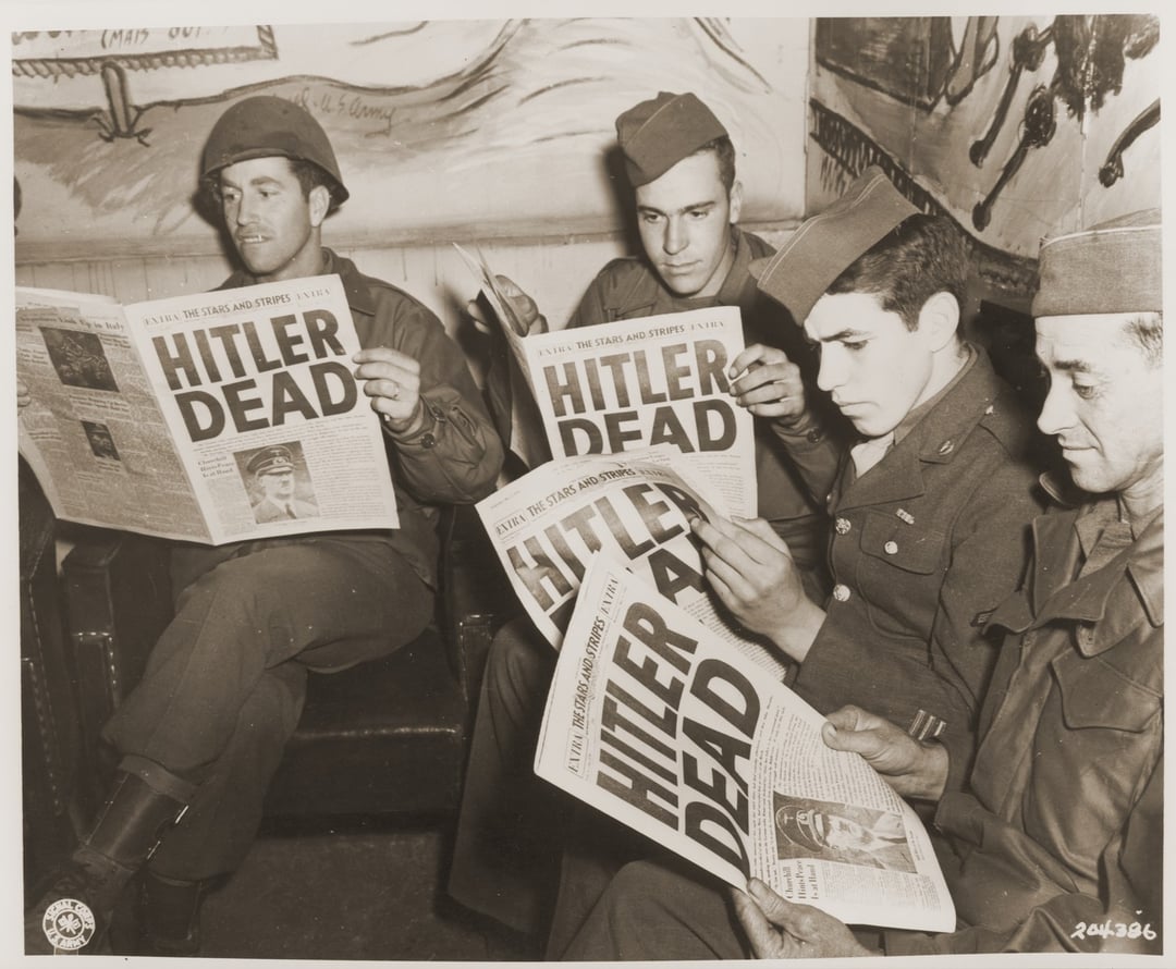 Hitler dead meme Blank Meme Template