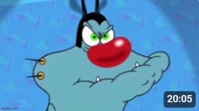 Oggy is not amused | image tagged in oggy is not amused | made w/ Imgflip meme maker