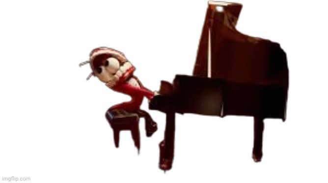 caine piano | image tagged in caine piano | made w/ Imgflip meme maker