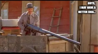 Big gun Blank Meme Template