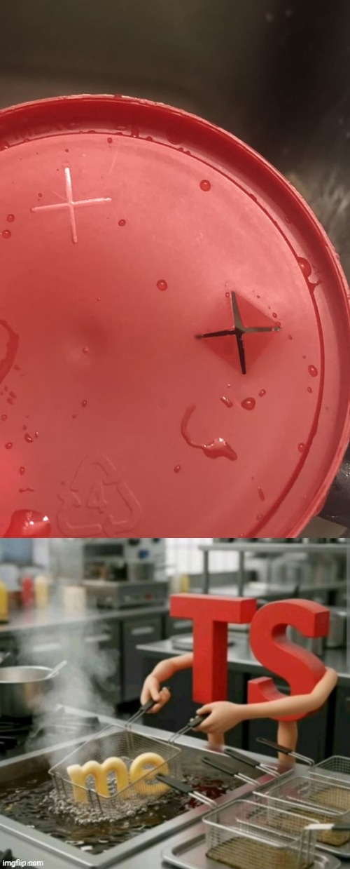 Cup lid | image tagged in ts frying me,lid,lids,cup lid,memes,you had one job | made w/ Imgflip meme maker