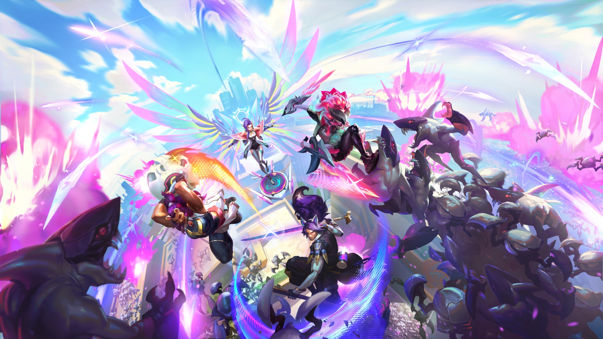Swarm league of legend Blank Meme Template