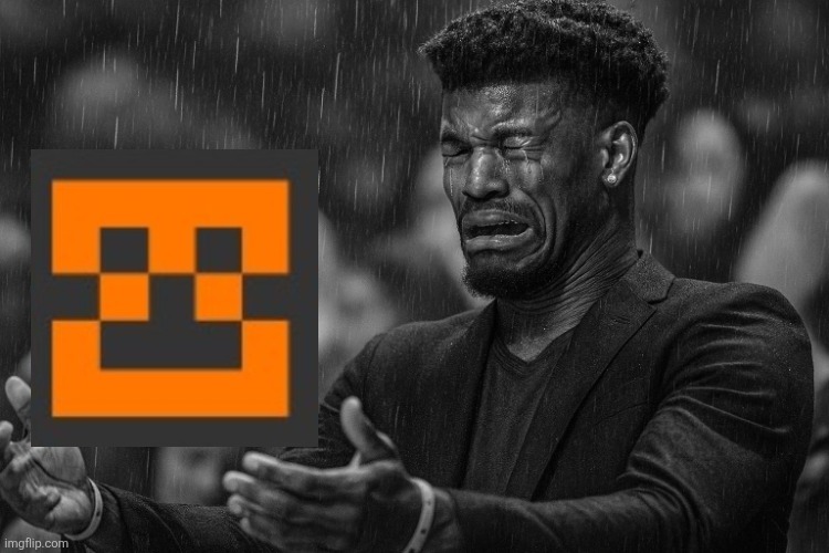 Jimmy Butler holding HomelessLoser | image tagged in jimmy butler holding homelessloser | made w/ Imgflip meme maker