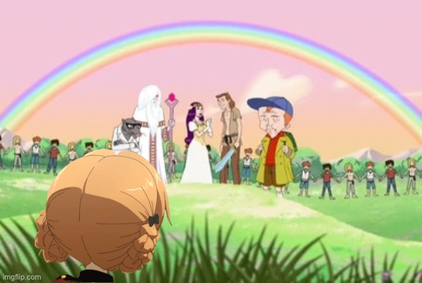 Pekoe’s hallucination | image tagged in girls und panzer,venture bros,girls und venture,parody,meme,crossover | made w/ Imgflip meme maker