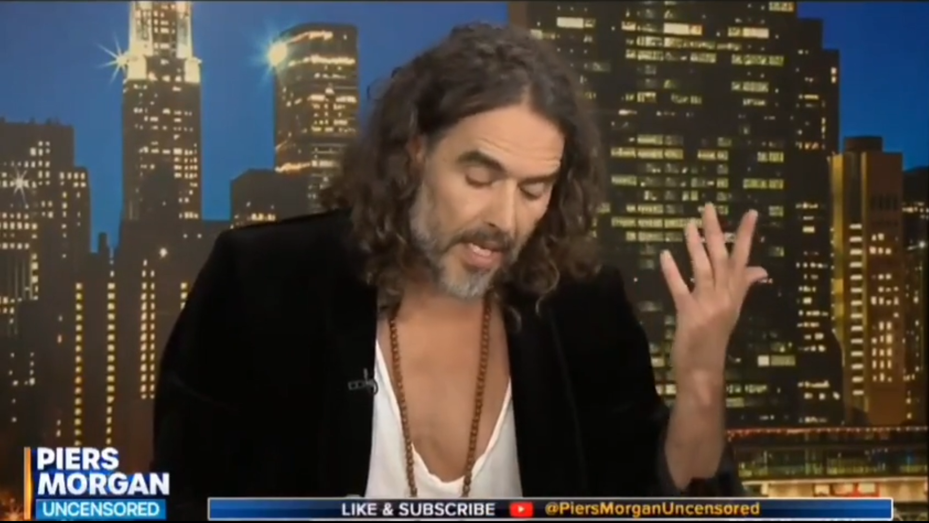 Russell Brand Blank Meme Template