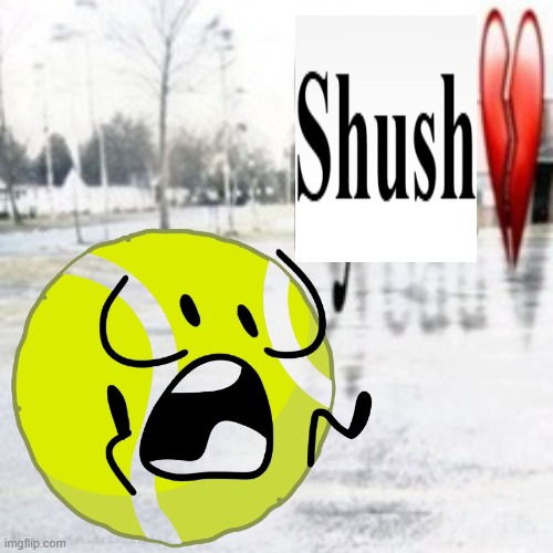 Shush TB | image tagged in sybau empty | made w/ Imgflip meme maker