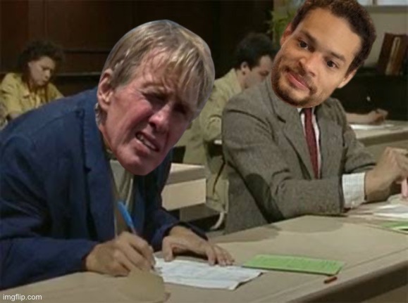 Monkey See, Monkey Do | image tagged in mr bean copying,ryan routh,cole allen,memes,funny,trump | made w/ Imgflip meme maker