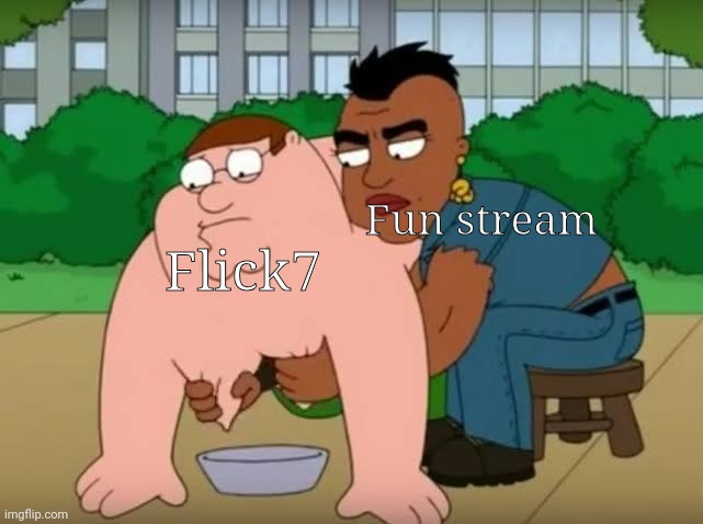 Family guy milking | Fun stream; Flick7 | image tagged in family guy milking | made w/ Imgflip meme maker