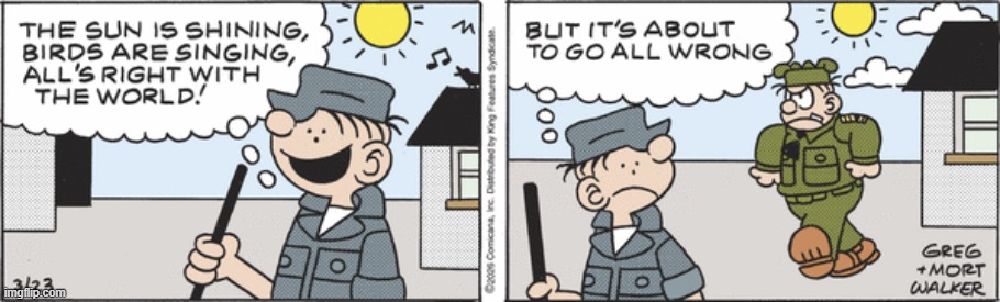Beetle Bailey | image tagged in comics | made w/ Imgflip meme maker