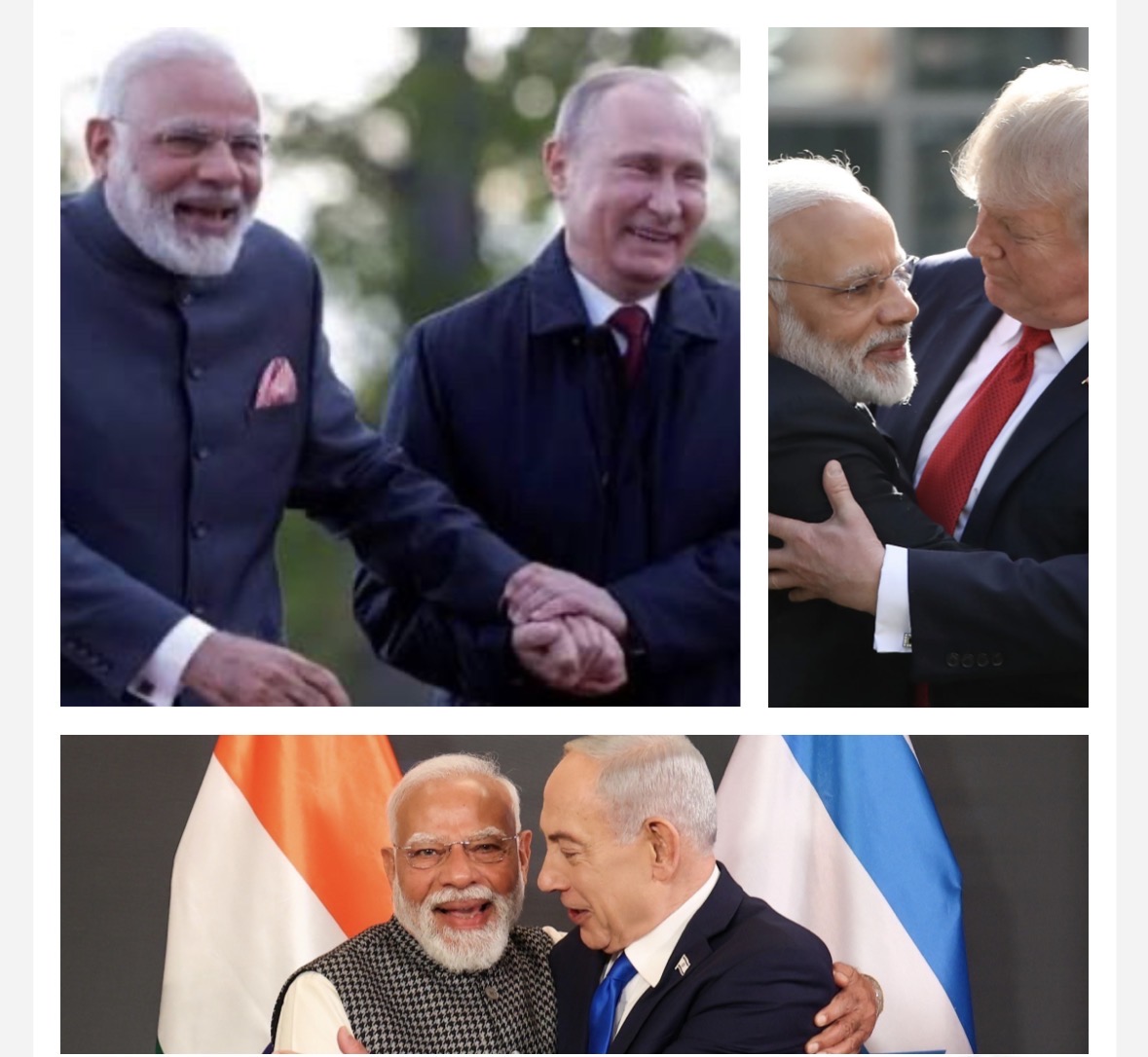 modi my friend Blank Meme Template