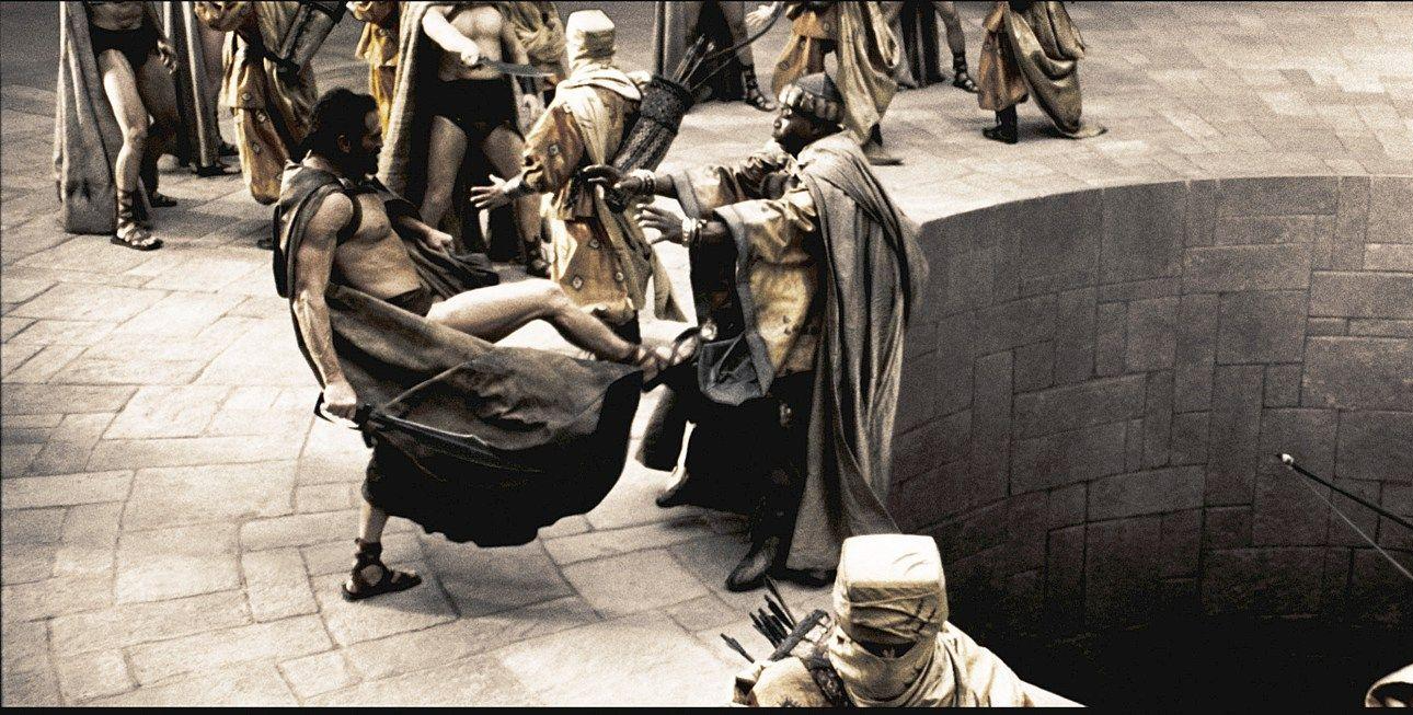 300 Drop Kick Blank Meme Template
