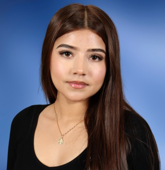 Girl with long hair Blank Meme Template