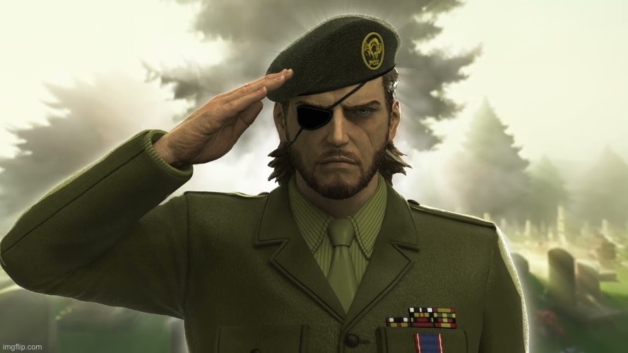 image tagged in metal gear solid salut | made w/ Imgflip meme maker