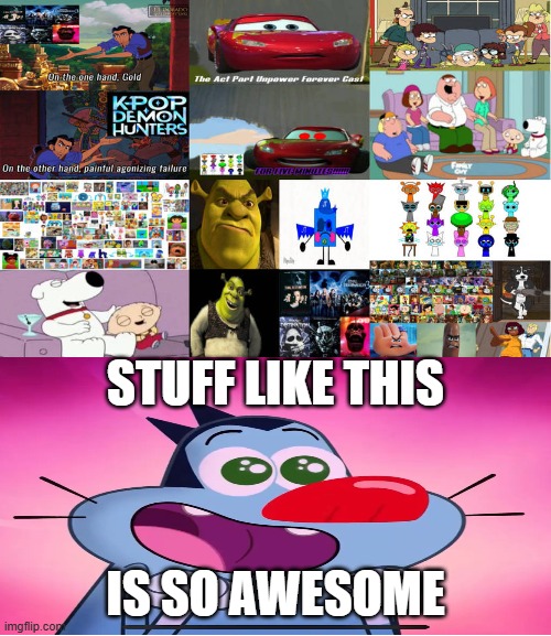 Re-ruining a fill in meme | Stuff like this; is so awesome | image tagged in who hates badarts | made w/ Imgflip meme maker