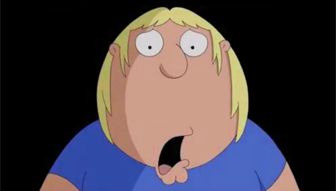 Chris Griffin Stare Blank Meme Template