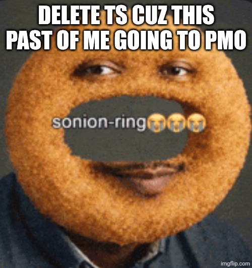 Delete ts cuz this past of me going to pmo | image tagged in sonion ring | made w/ Imgflip meme maker