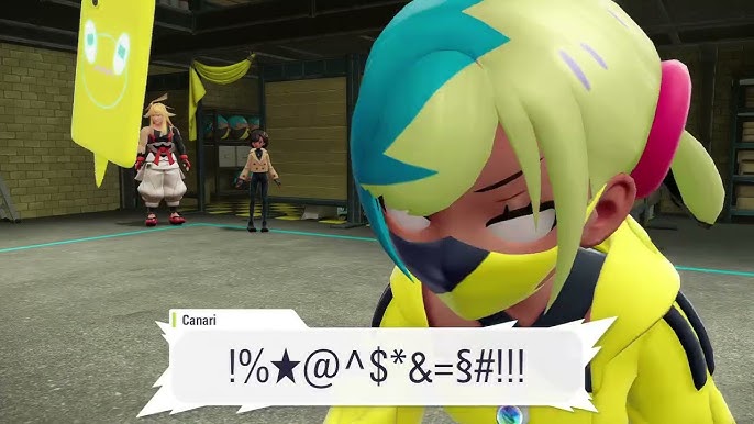 Alien Girl Speaking Blank Meme Template