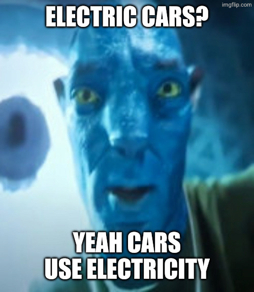Bad crop? Bro were gonna starve | Electric cars? Yeah cars use electricity | image tagged in bad crop bro were gonna starve | made w/ Imgflip meme maker