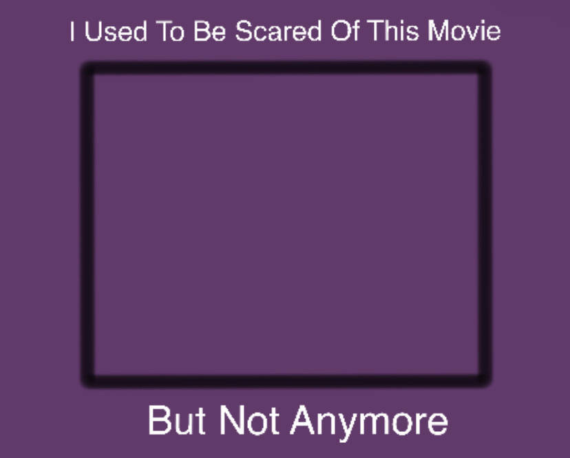 I used to be scared of this movie Blank Meme Template